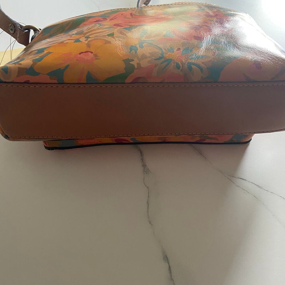 Patricia Nash Avellino Crossbody Bag Purse Citrus Rose Collection Floral -- NWT - Picture 3 of 10